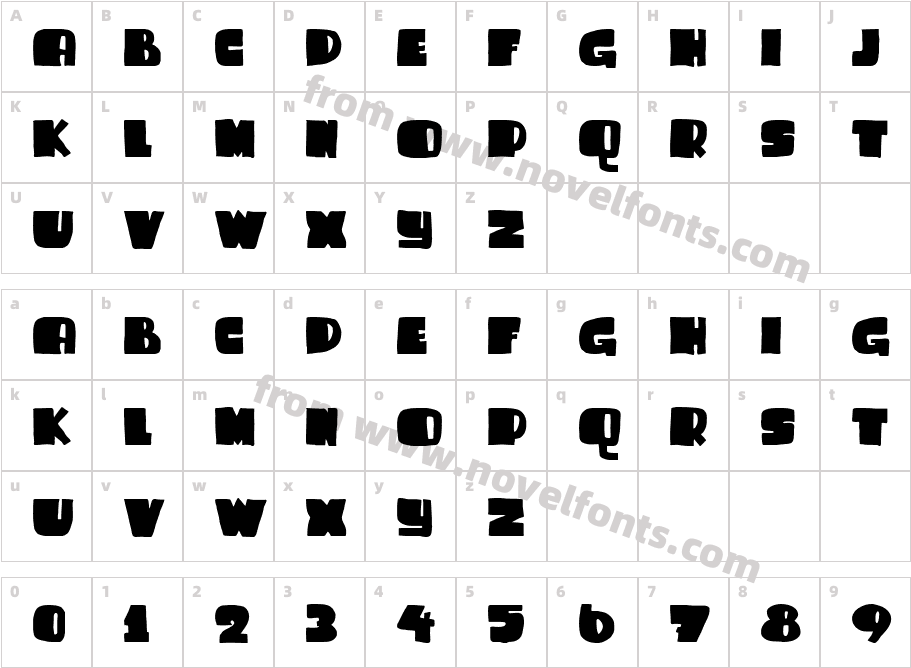 DKSammyBoyCharacter Map