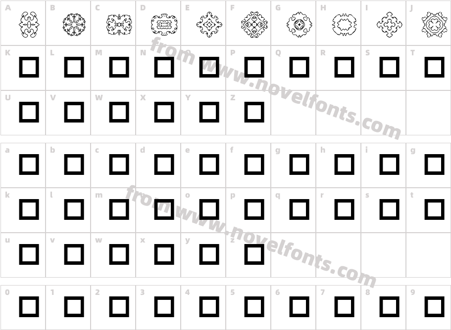 DLDesigns6Character Map