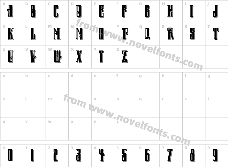 DO Stylish Header 3DCharacter Map