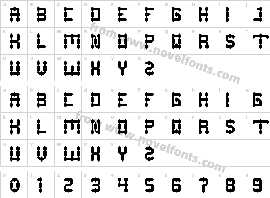 DRAKO HEARTCharacter Map