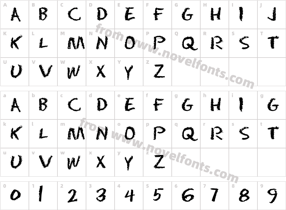 DS Eraser CyrCharacter Map