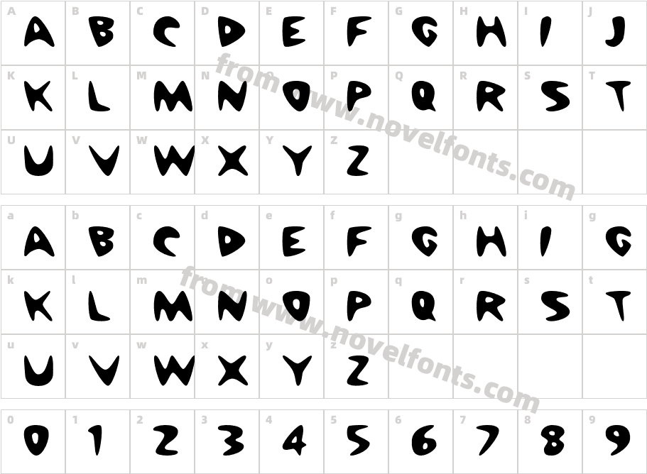 CheapMotelCharacter Map