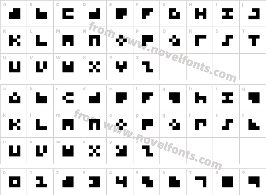 DS P9RMXCharacter Map