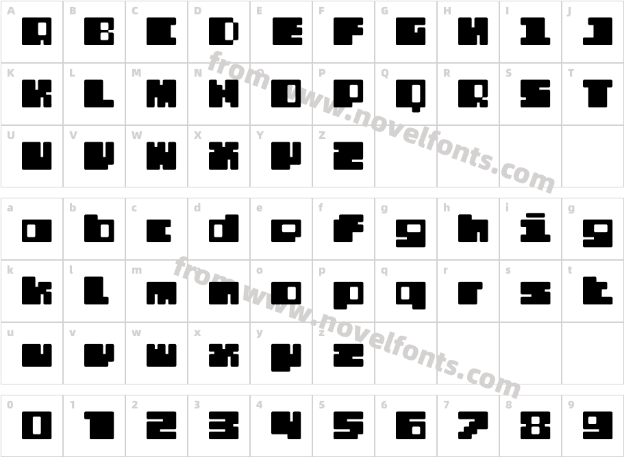 DS PTRLNormalCharacter Map