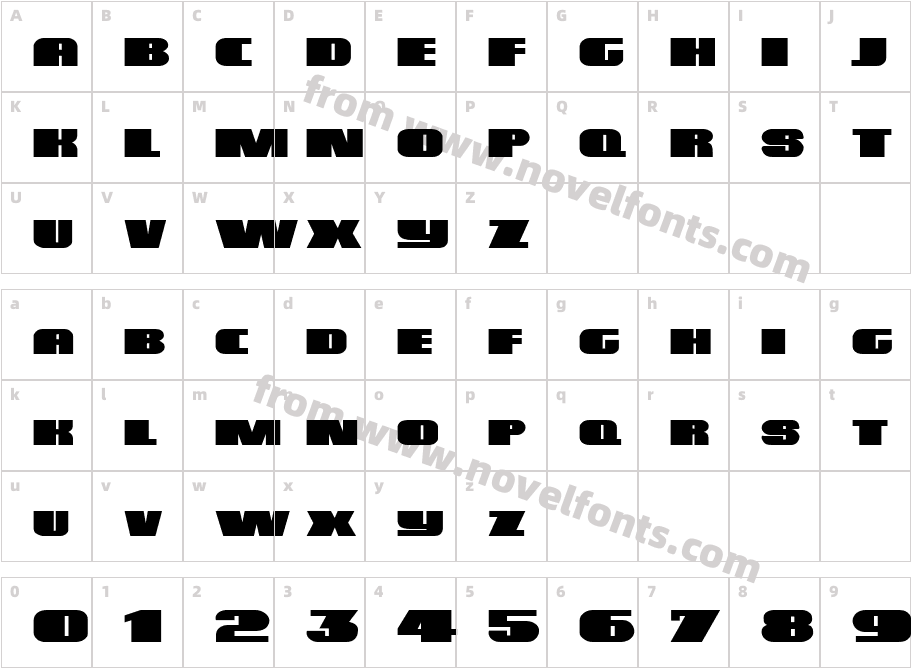 DS PosterCharacter Map