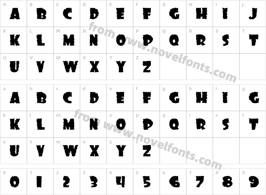 DS SonOf BlackCharacter Map