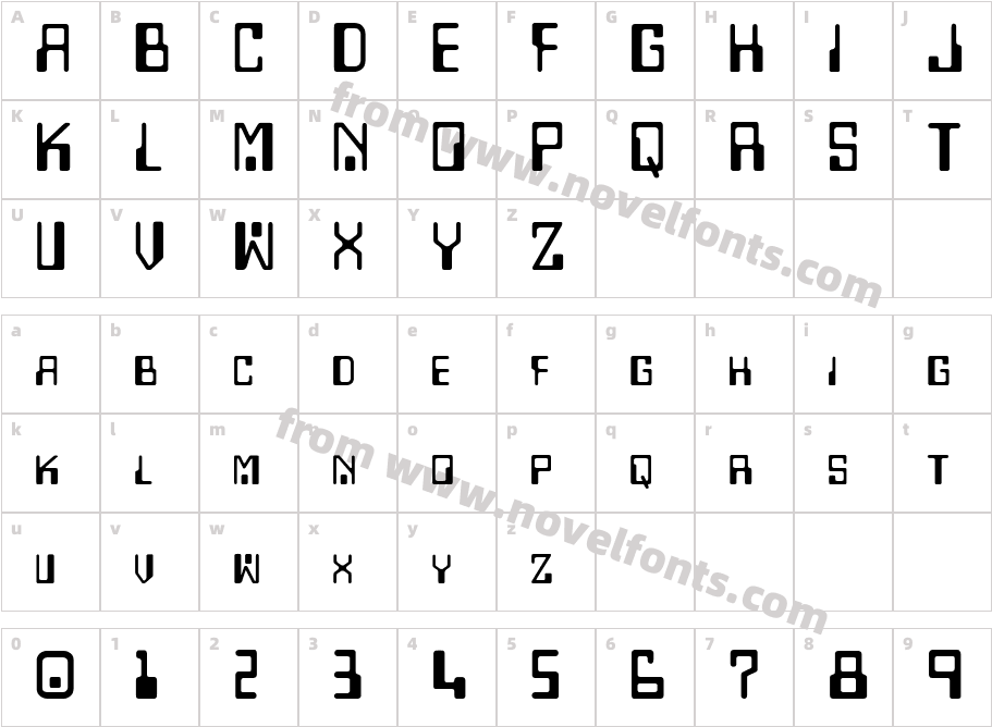 CheckbookCharacter Map