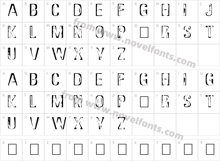 DS Stamp CyrCharacter Map