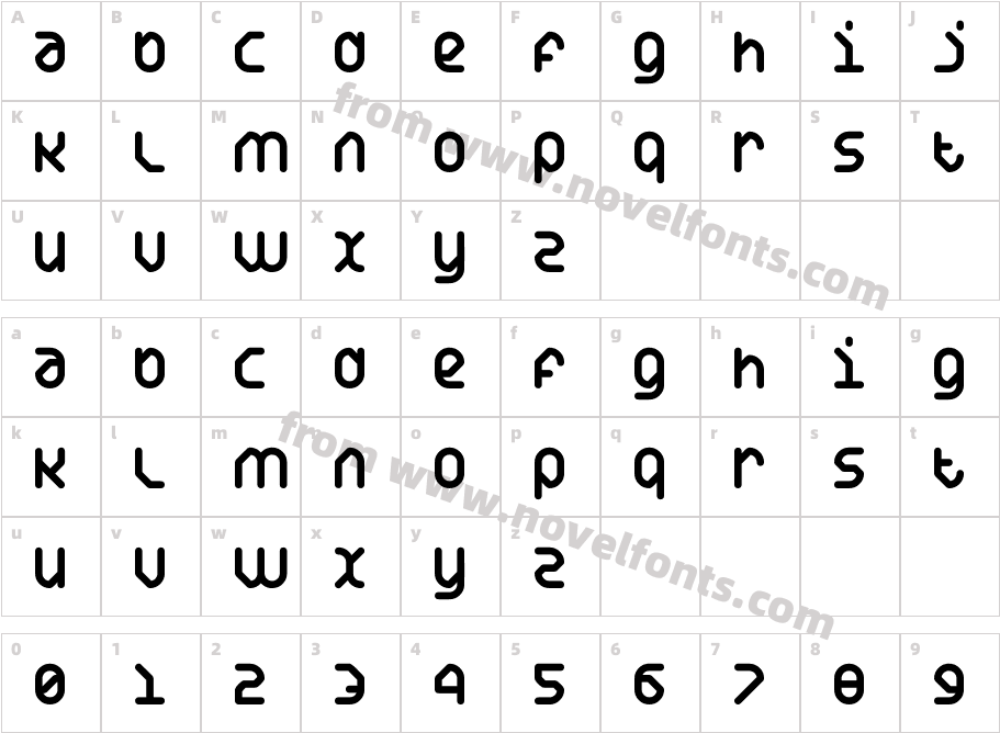 DS Yakuti65RCharacter Map