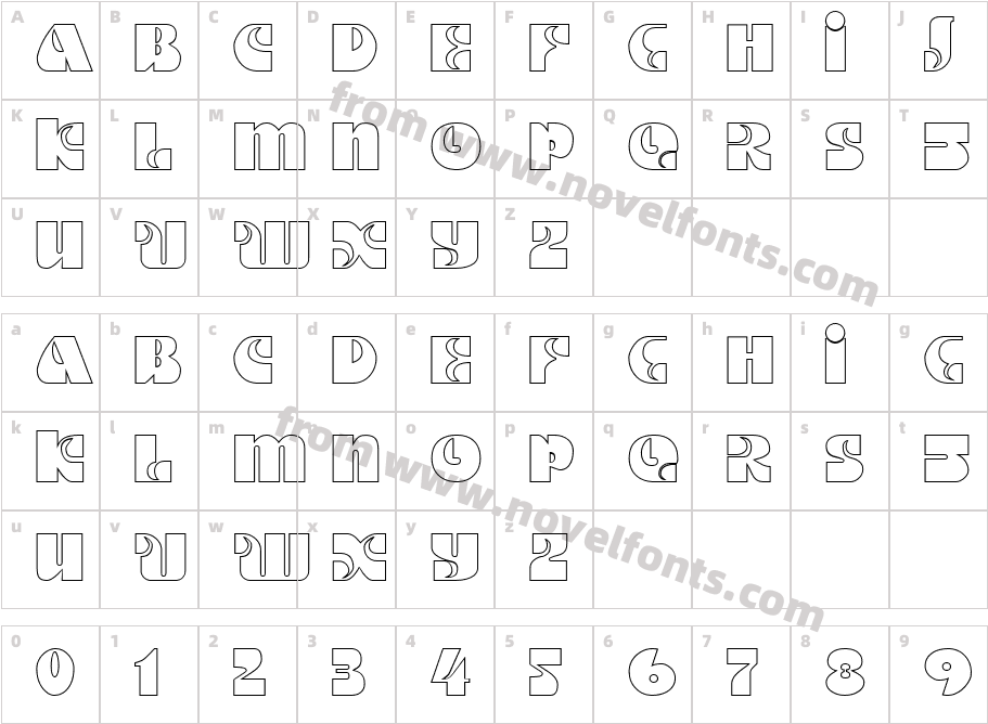 DSMotterHoCharacter Map