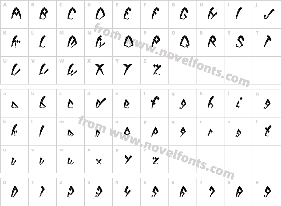 DackBrokenCharacter Map