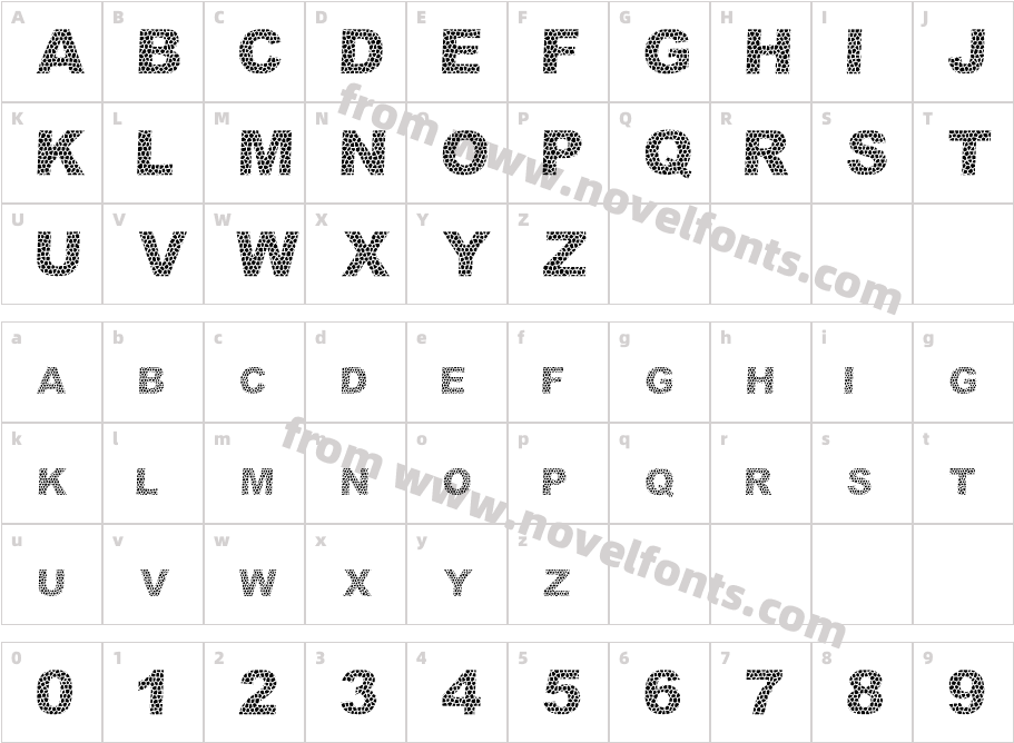 Dar SkinCharacter Map