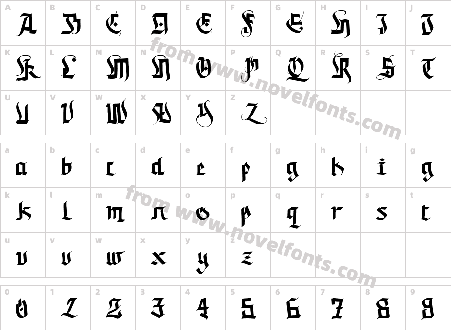 Dark PrinceCharacter Map