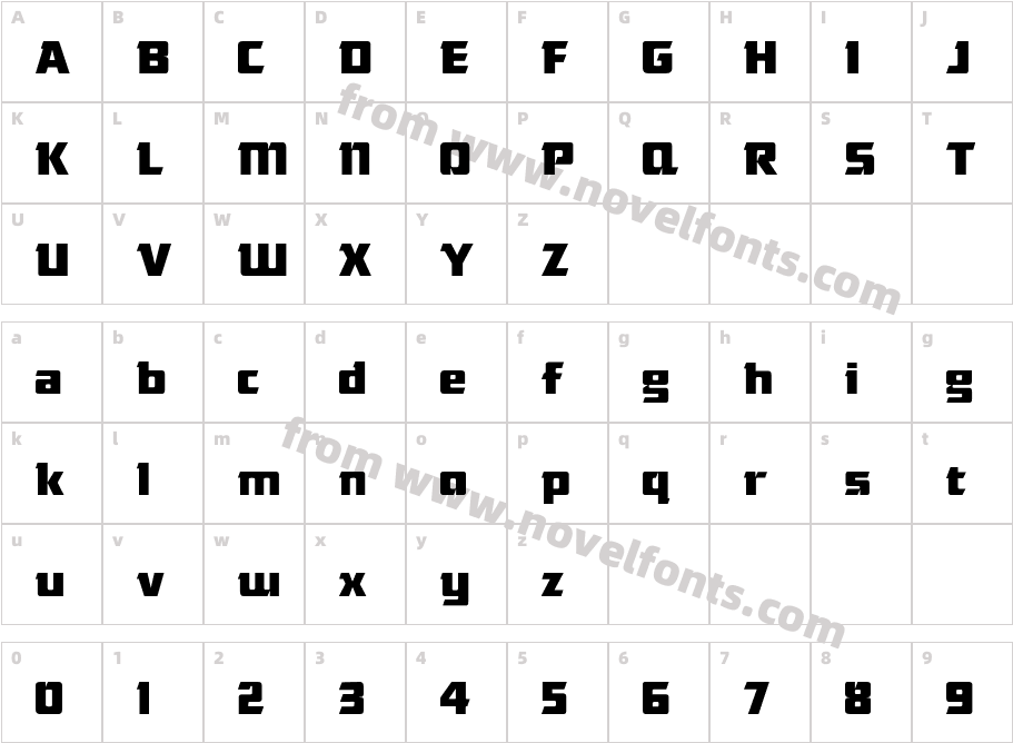 DasModernCharacter Map