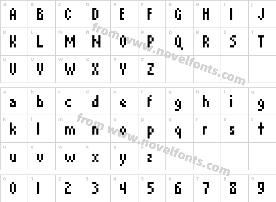 David DeviceCharacter Map