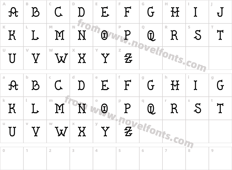 De FlandreCharacter Map