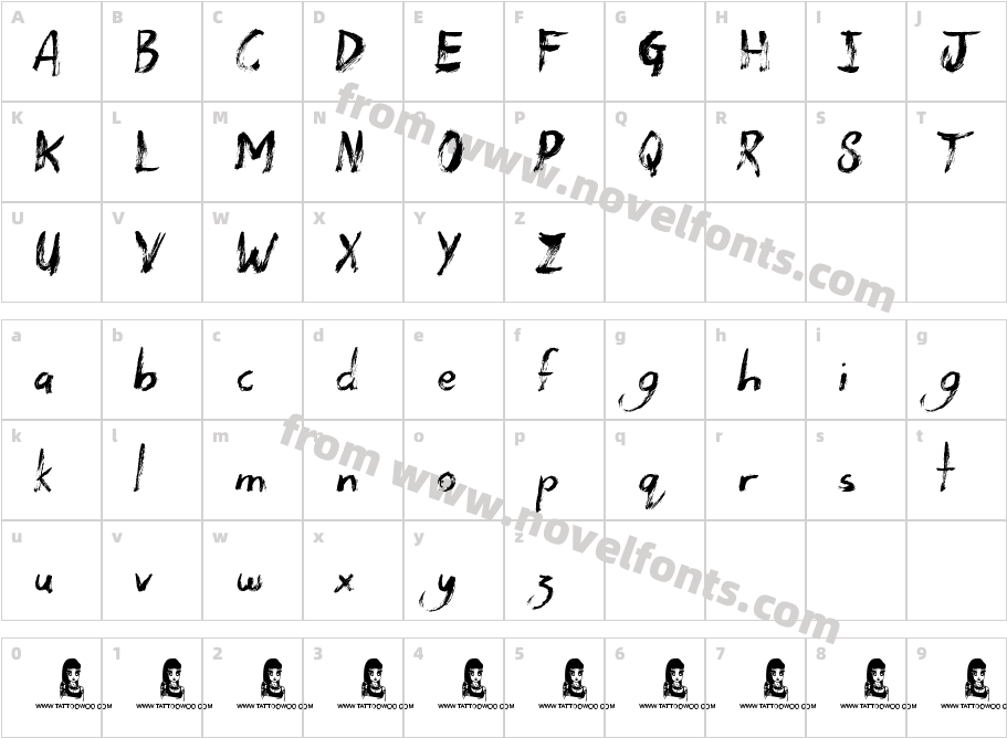 Dead WoodCharacter Map