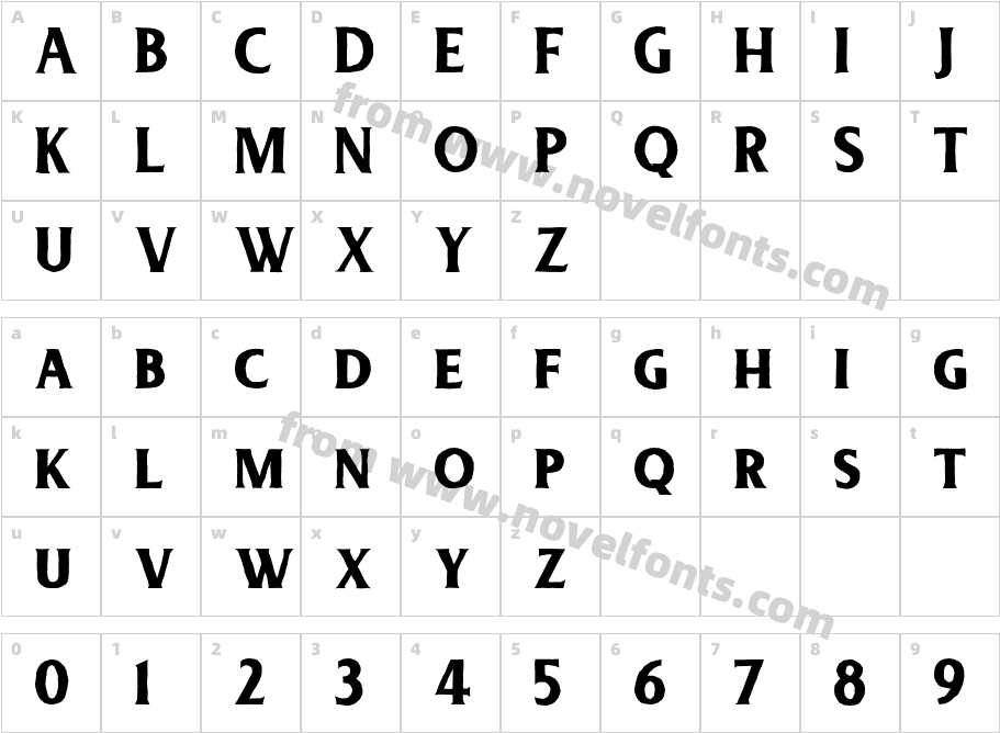 DeadheadRoughCharacter Map