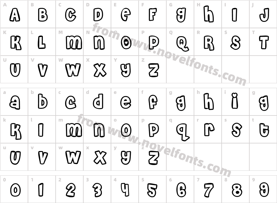 Cheri LineyCharacter Map