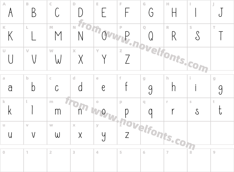 DelfigrayCharacter Map