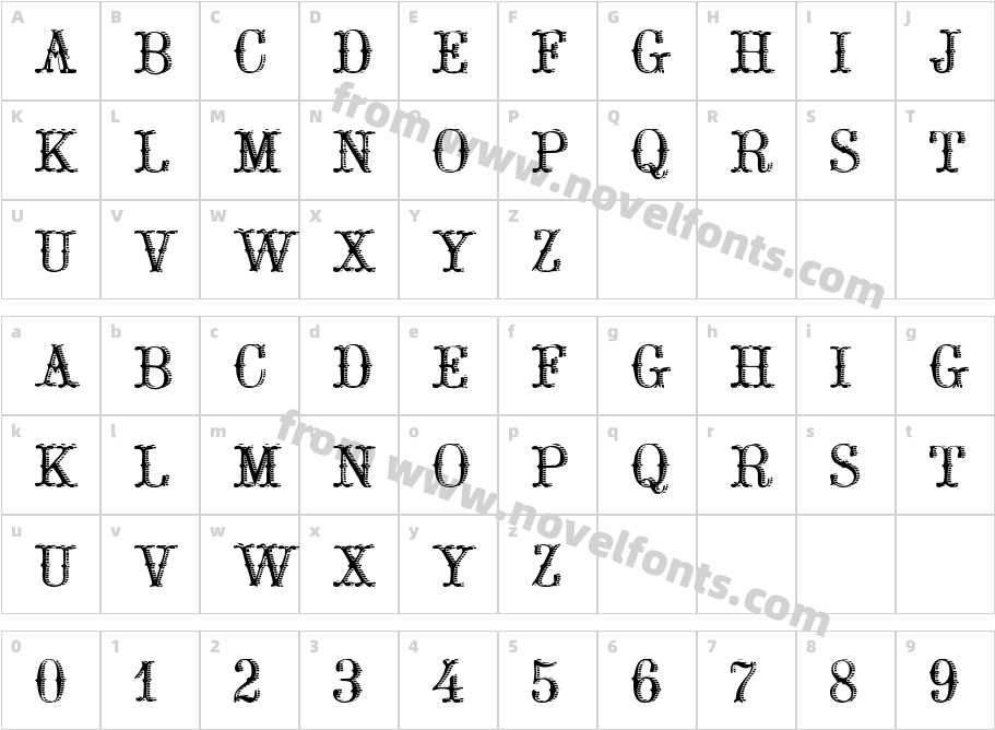 DelicatessenCharacter Map