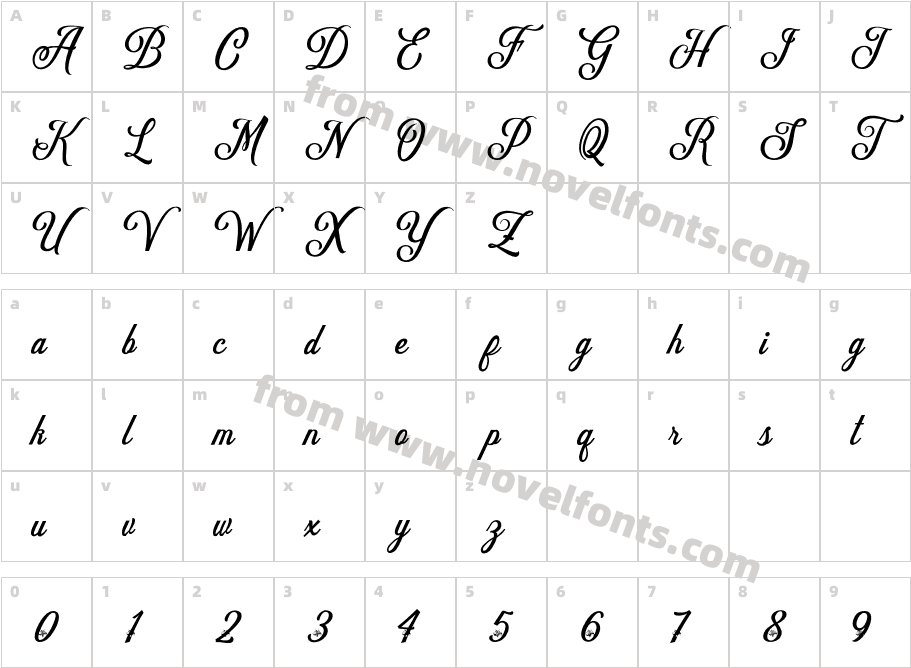 DelighterScriptCharacter Map