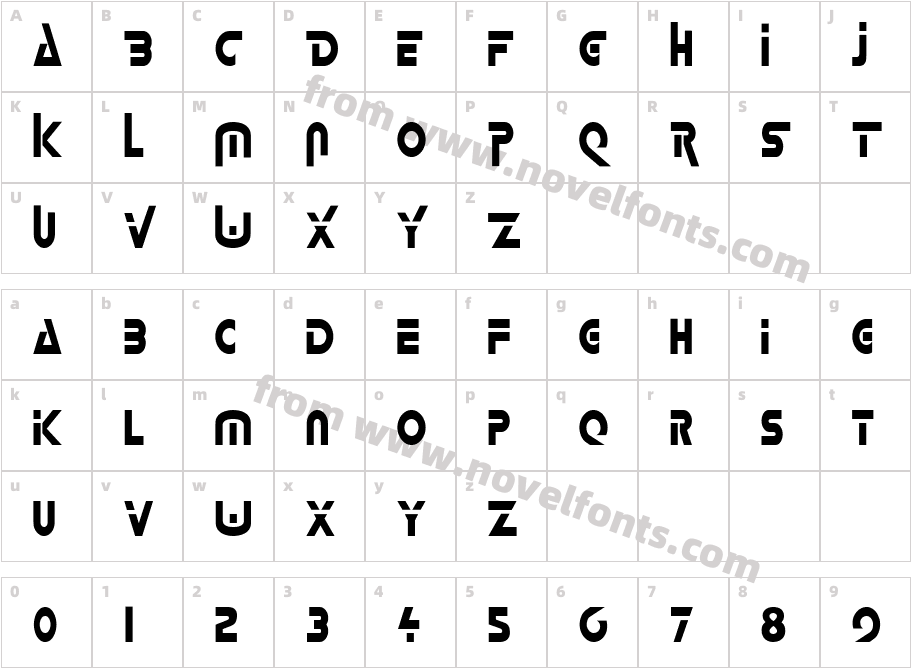 Delta-CondensedNormalCharacter Map