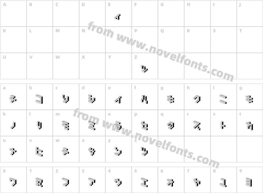 DemonCubicBlock NKP ShadeCharacter Map