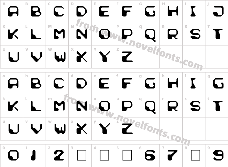 Demun LotionCharacter Map