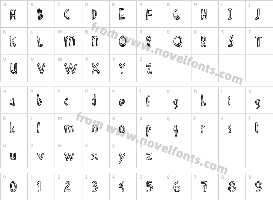 Denne Shuffle Euro HollowCharacter Map