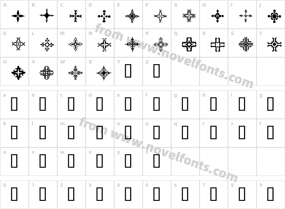 Designs3Character Map