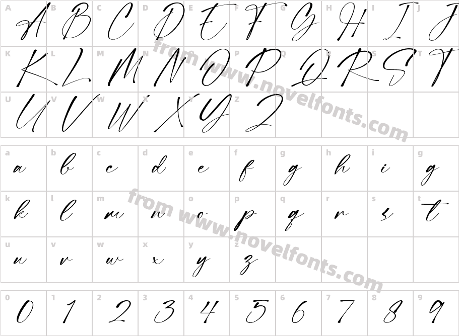 Destiny SignatureCharacter Map