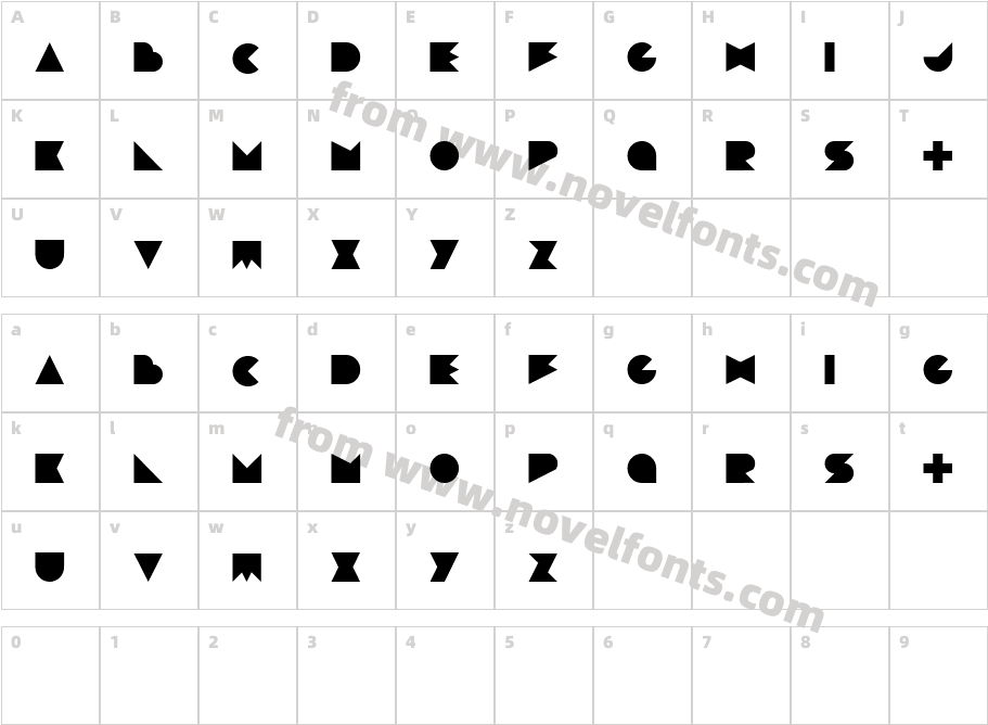 DevloseCharacter Map