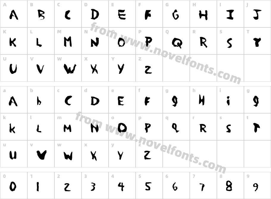 DevotionCharacter Map