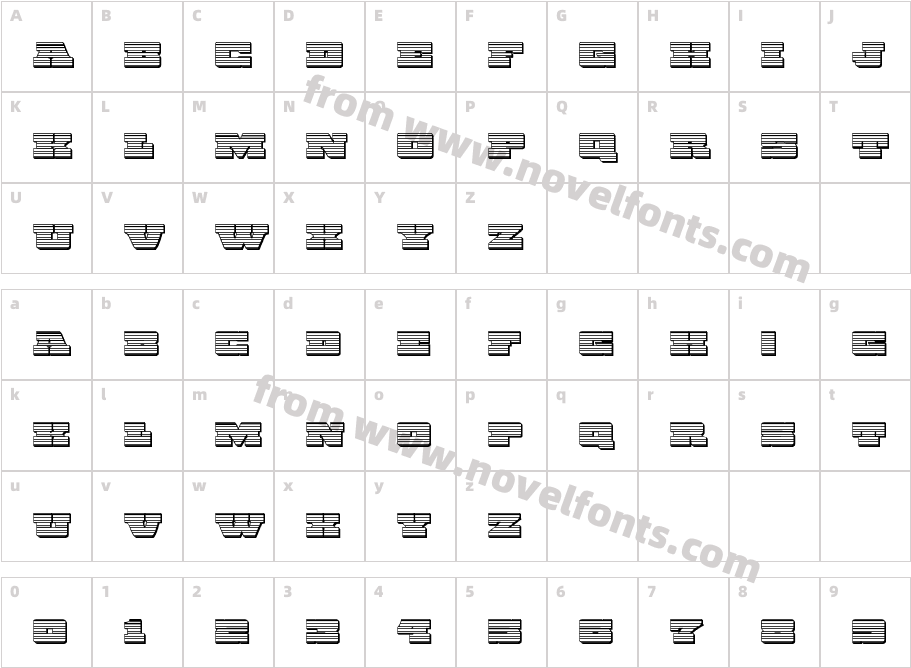 Chicago Express ChromeCharacter Map