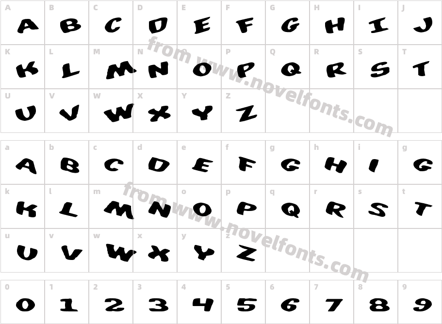 DiegoCon ScrambledCharacter Map