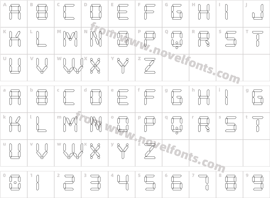 Digital Play Hollow StCharacter Map