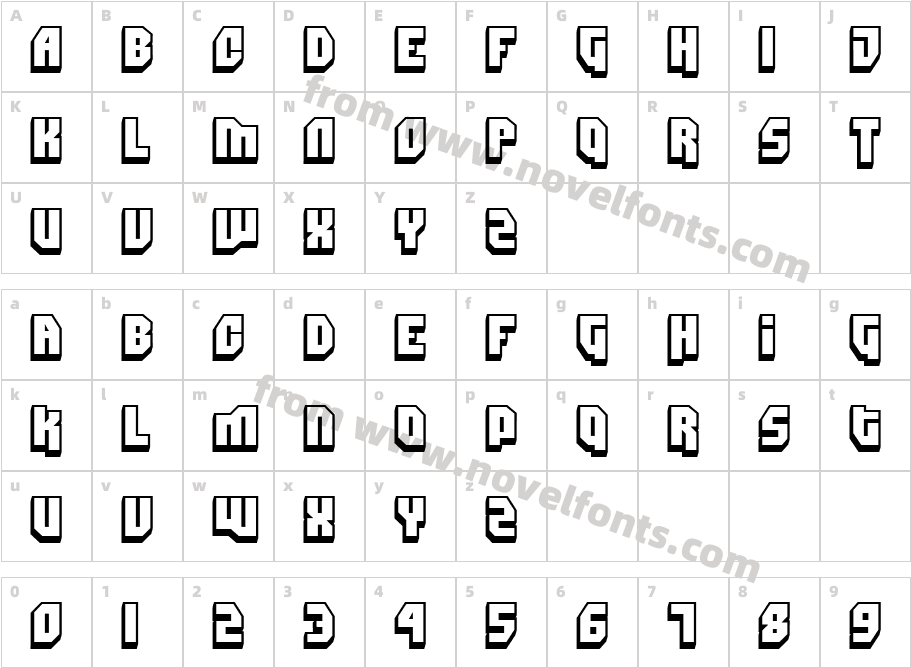 Dimitri SwankCharacter Map