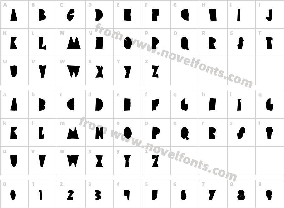 Dino Moose DEMOCharacter Map