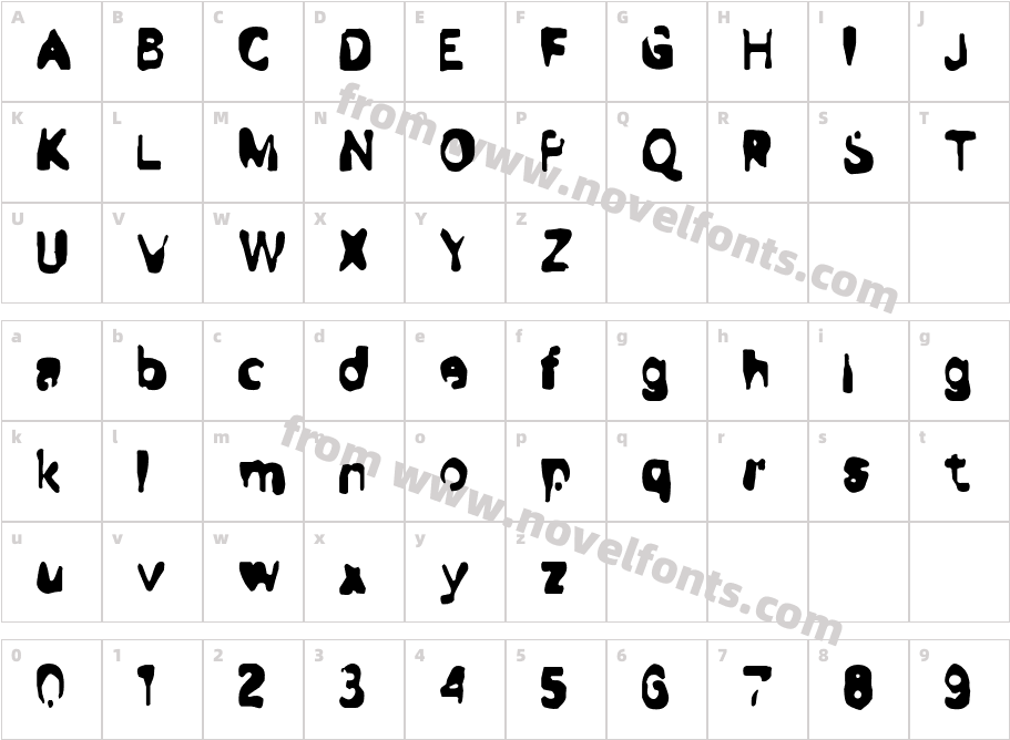 Dirty-FiveCharacter Map