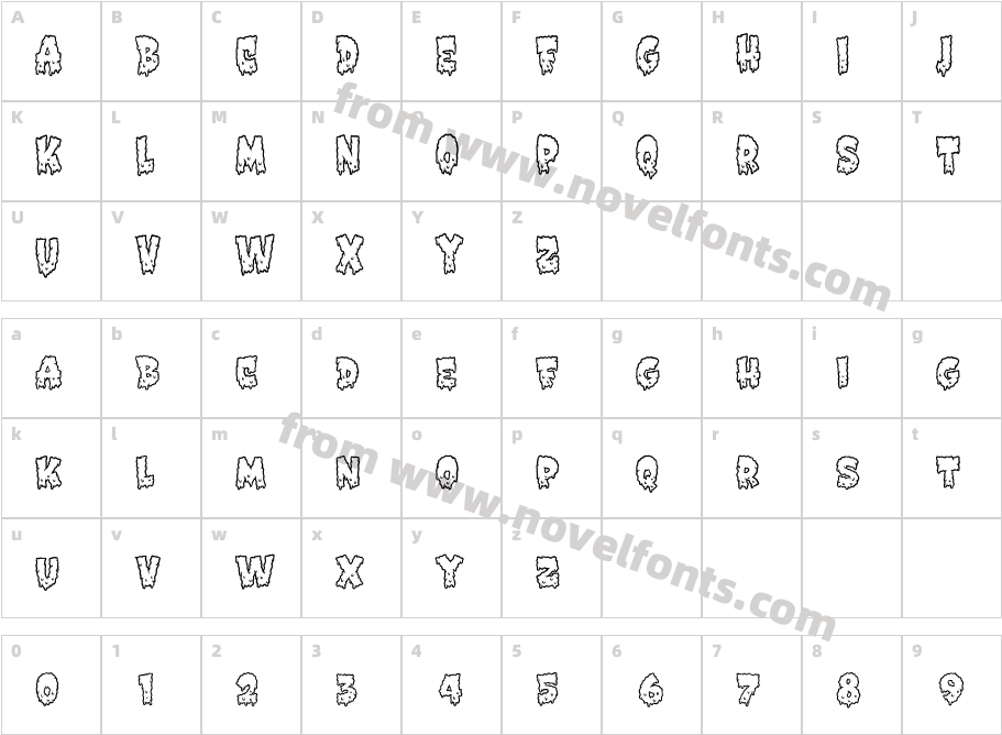 DirtyZombieRegularCharacter Map