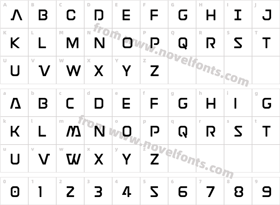 Discotechia StraightCharacter Map