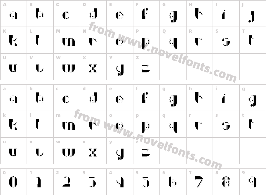 DiscoverieCharacter Map