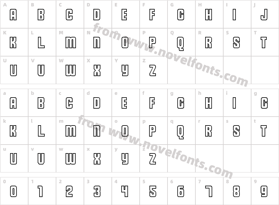 DiskunCharacter Map