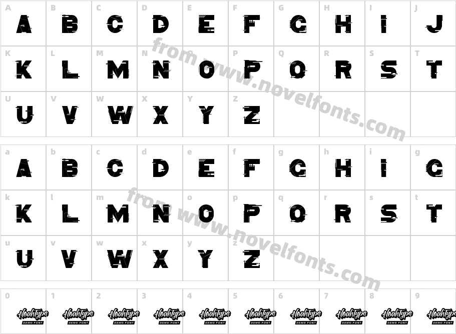 DistorterDemoRegularCharacter Map