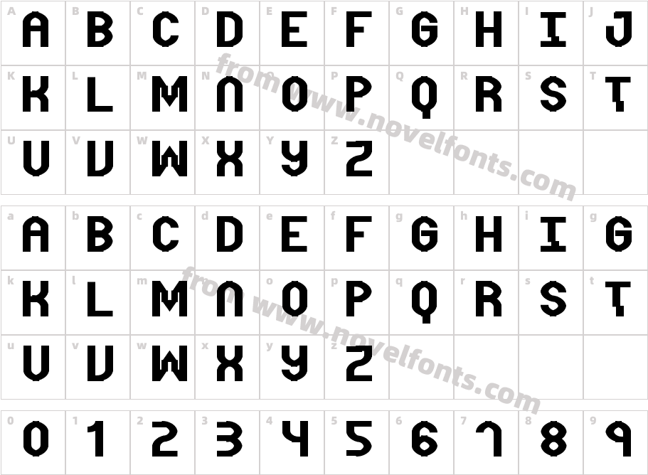 Distortion RegularCharacter Map