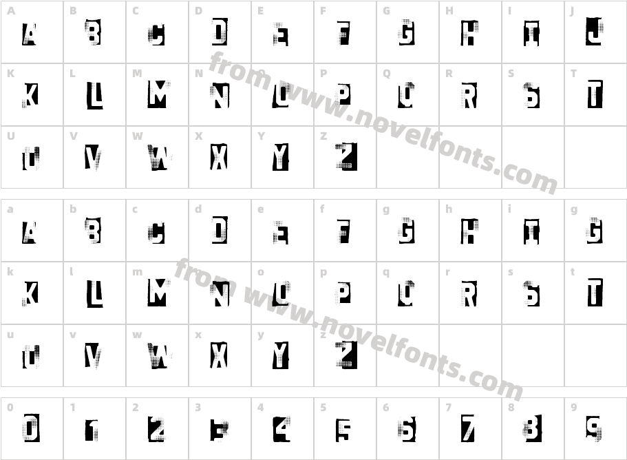 DixociativeCharacter Map