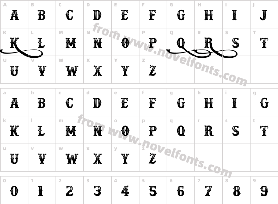 DocktrinCharacter Map