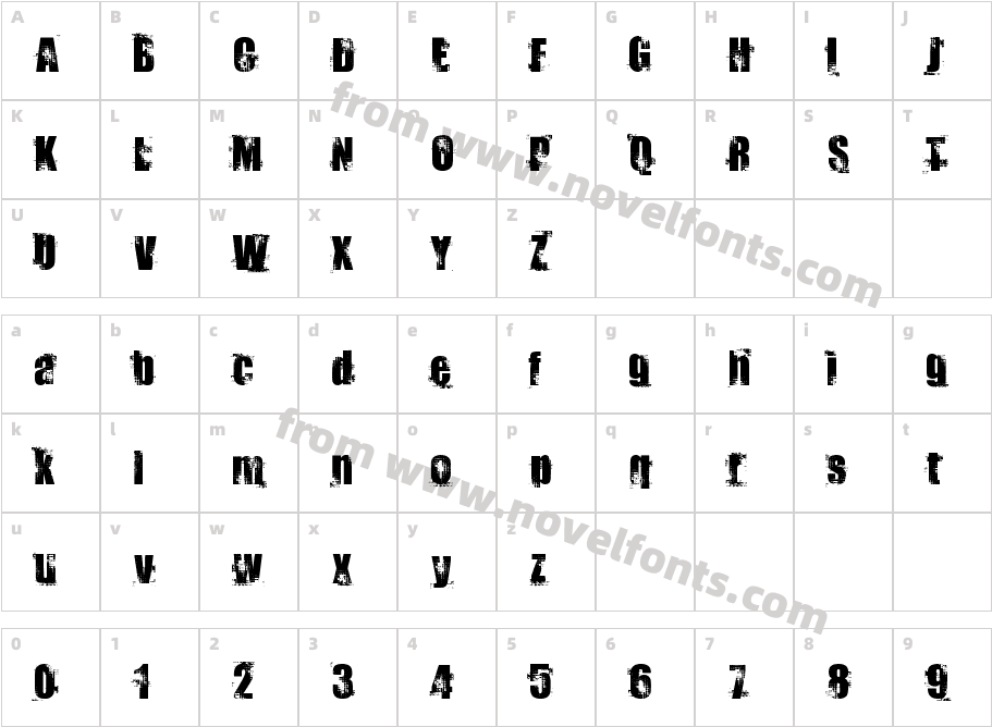 Docteur AtomicCharacter Map