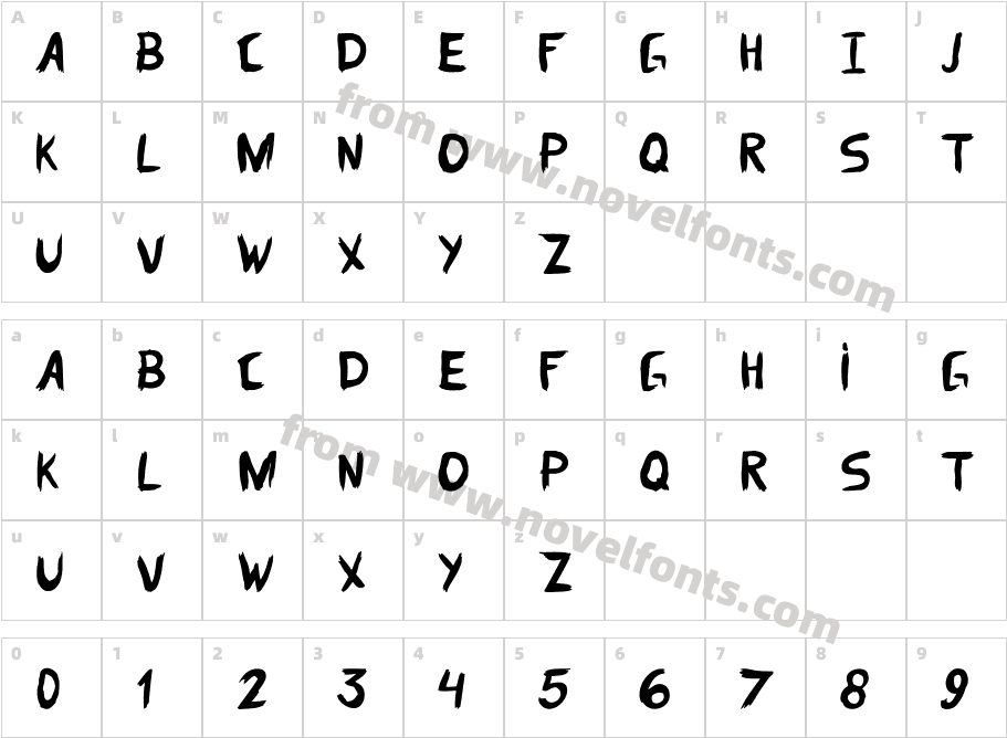 Dom ParquimCharacter Map